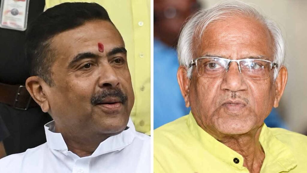 Kolkata: CID arrives at Sovandev Chattopadhyay's residence in connection with Assembly signature forgery case