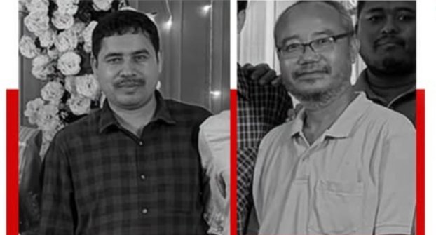 Dhemaji: Horrific road accident in Dhemaji: Two bank employees killed