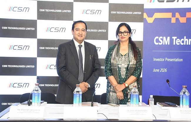 New Delhi: CSM Technologies Limited's IPO will open on June 24th