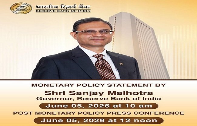 New Delhi: Sanjay Malhotra to Announce RBI's June MPC Decisions at 10 AM on Friday