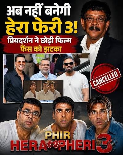 Mumbai: Priyadarshan Reveals Why He Left 'Hera Pheri 3'