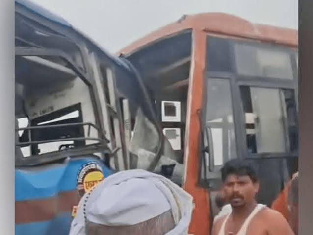 Mumbai: Two ST buses collide in Jalna district, injuring 30 passengers, including school students